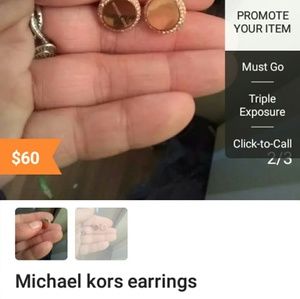 Michael korrs earrings